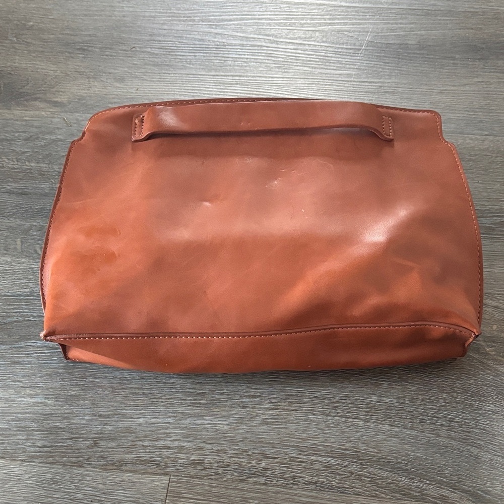 BP. Stripe Faux Leather Clutch - Picture 2 of 5